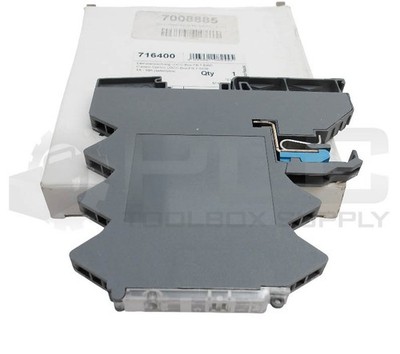 NEW LUETZE 716400 OVERLOAD CURRENT CONTROL 10A 24VDC LOCC-BOX-FB 7-6400