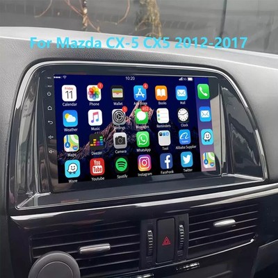 9'' Apple Carplay For Mazda CX-5 2012-2017 Android 15 Car Stereo Radio +AHD Cam
