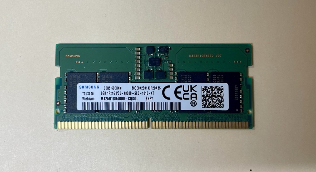 Samsung DDR5-4800 SO-DIMM 8GB (1x8GB) RAM 262-Pin | eBay