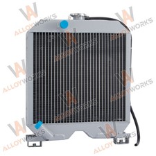 3 Row Aluminum Radiator w/AC Fit Case IH International  585 595 685 695 885 895,
