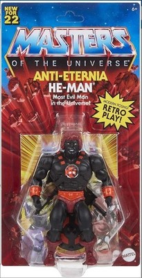 Masters of the Universe MOTU Anti Eternia He Man Wave 8 Retro Unpunched 2022