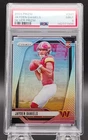 2024 Panini Prizm Football #347 JAYDEN DANIELS RC (Commanders) Silver Pzm PSA 9