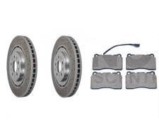 FOR MASERATI GHIBLI 3.0 S 3.0D M157 13- FRONT SHW GERMANY BRAKE DISCS PADS 360MM