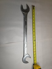 Pittsburgh 1-1/2" 19.5Inch Long Angled Head Double Open End Wrench Pittsburgh 1-1/2" 19.5Inch Long Angled Head Double Open End Wrench - Image 1