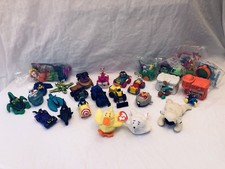 Lot of 26 Happy Meal Toys, Loose NIP From McDonald s Burger King , 1990 s