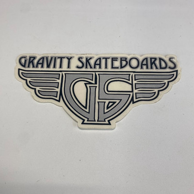 Gravity Skateboards Longboard Cruiser Wings Vintage Skateboarding STICKER
