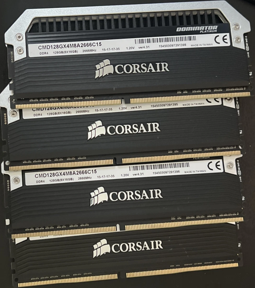 Corsair DDR4 SDRAM 128 GB Total Capacity Memory (RAM) for sale | eBay