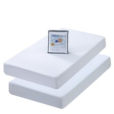 Mini Crib Mattress Protector, 2 Pack, Mini Mattress Protector for Baby Girl a...