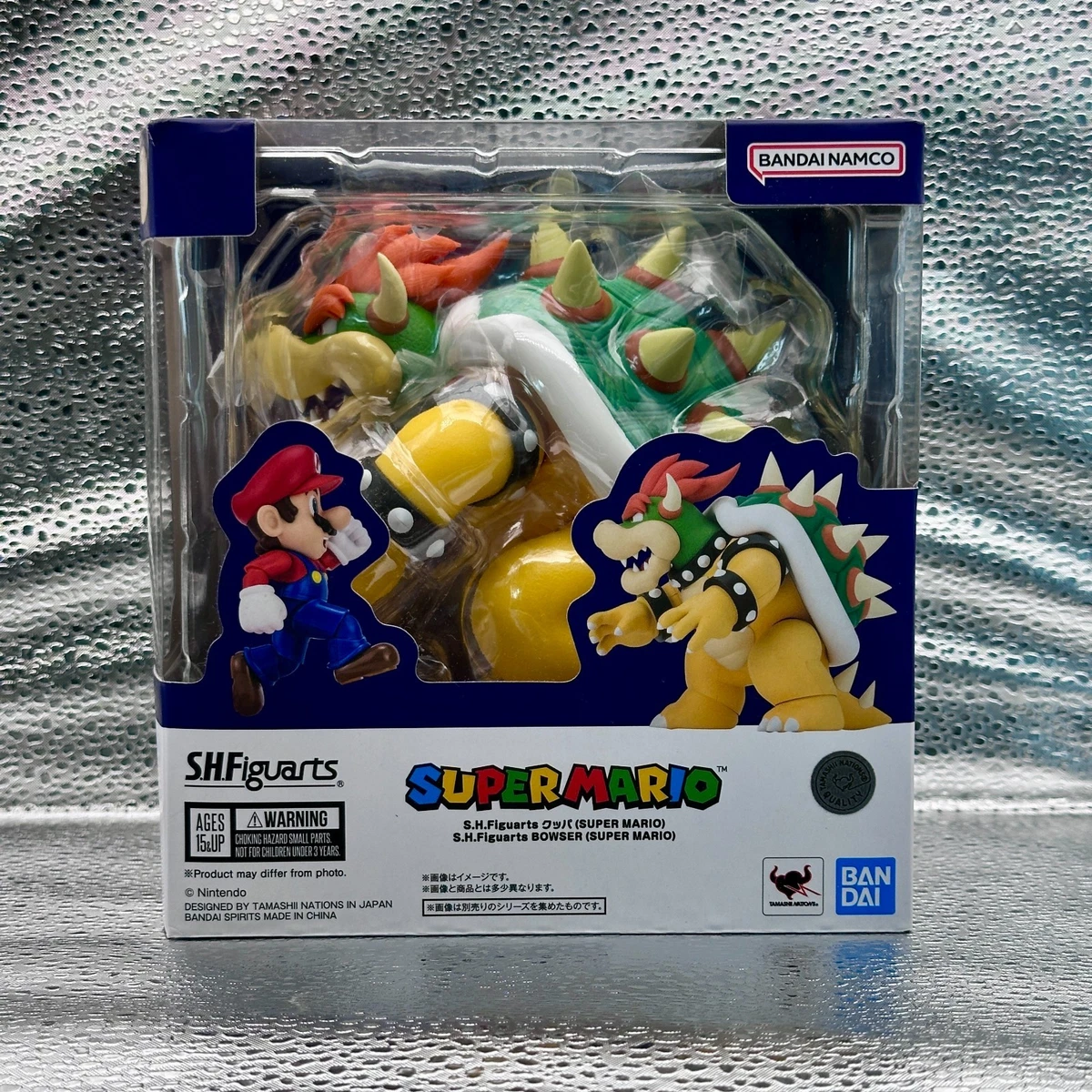 Bowser Super Mario Bros. Plastic TV, Movie & Video Games Action