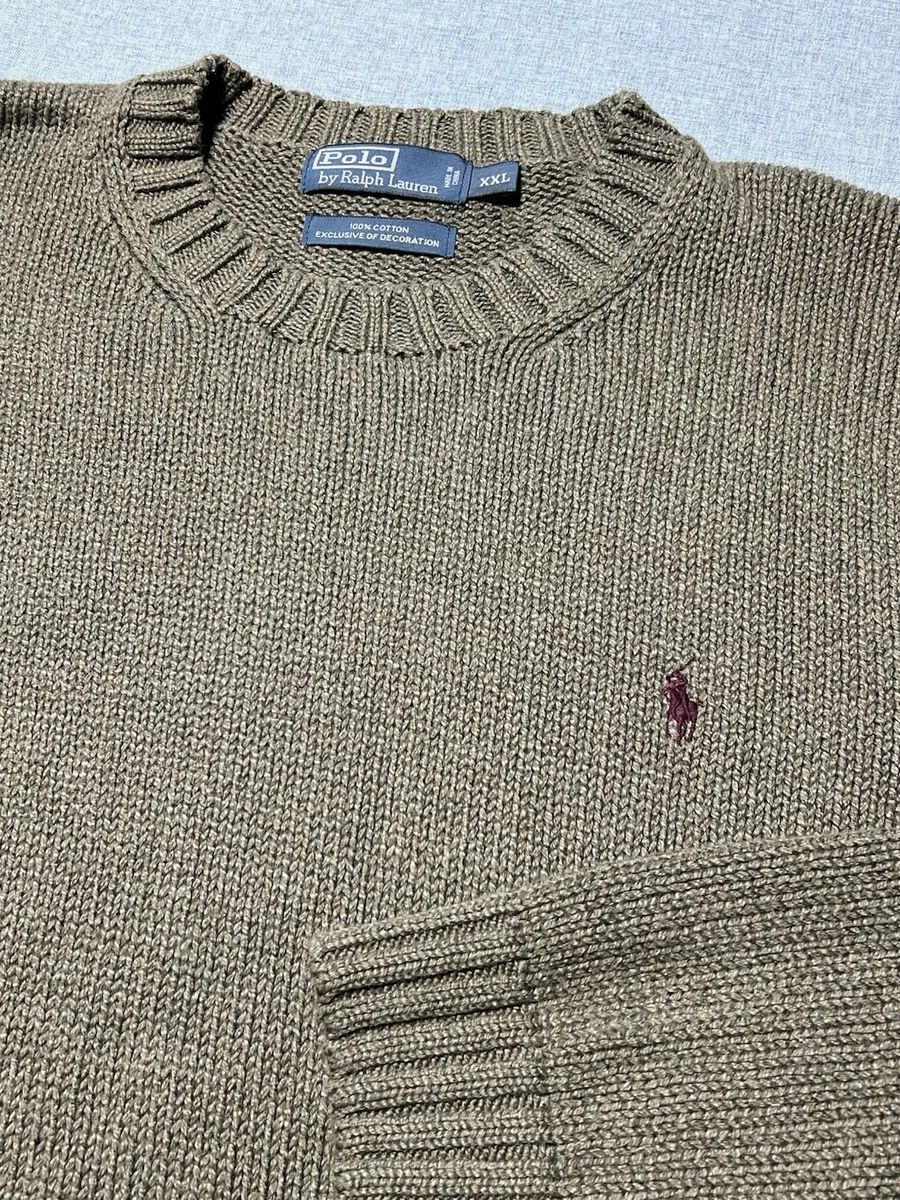 トップス 90s Polo Ralph Lauren Cotton Knit Sweat 25+ Polo Ralph Lauren 90s Crewneck Sweaters for Men for sale