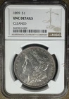 1899 Morgan Dollar NGC UNC details