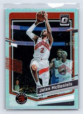 2023-24 Donruss Optic #79 Jalen McDaniels Holo Toronto Raptors