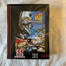 Authentic Ghost Pilots Dog Tag Neo Geo US Version, Tested, Complete!