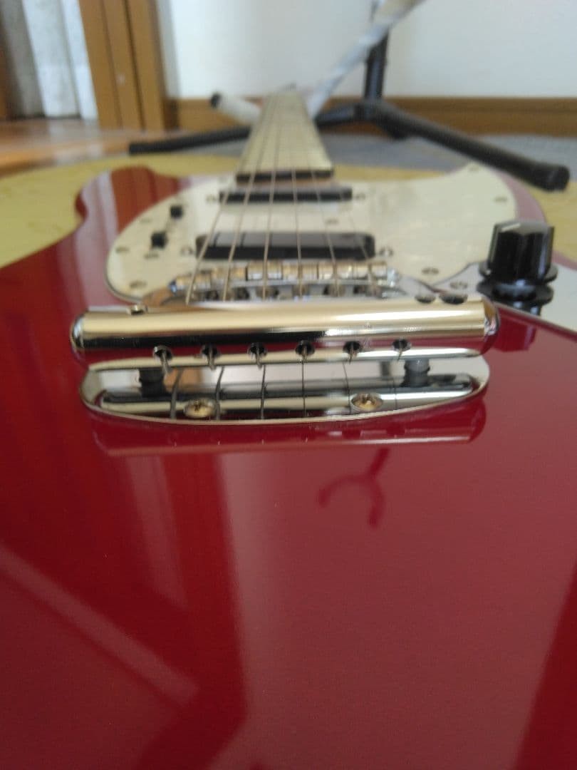 Legend Mustang-Style Electric Guitar Red Near Mint with No Case or