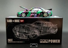 Kaido House x MINI GT 1/64 Nissan Skyline GT-R R33 HKS V1 Black Green  129