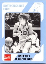 1989-90 Collegiate Collection/Coca-Cola North Carolina's - Mitch Kupchak #49