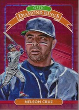 2020 Donruss Optic Pandora Red #13 Nelson Cruz DK /79 - BB