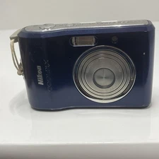 Nikon Coolpix L18 Digital Camera 8.0MP Blue Untested