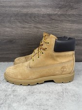 Timberland Boots Kids Size 3 Wheat Nubuck Work Snow Winter