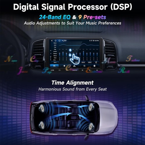 ATOTO A5L 10.1" Autoradio 2Din Android GPS Navi Wireless CarPlay WIFI ChatGPT-AI - Foto 7 di 9