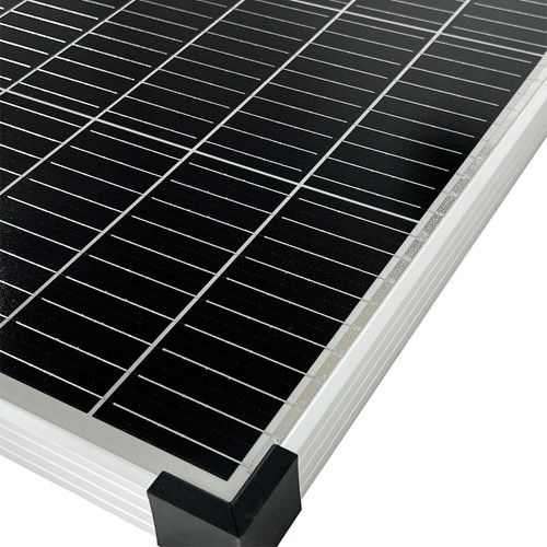 100 Watt 36V Mono Solarmodul 10 Busbars 210mm Zellformat Solarpanel PV 0% MwSt. - Bild 4 von 4