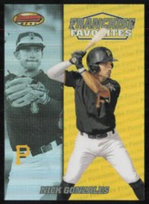 Nick Gonzales 2020 Bowman's Best 2000 Franchise Favorites #FFA-NG Pirates