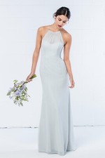 WTOO BY WATTERS GOWN 00303N IN EUCALYPTUS WOMENS SIZE 10 NEW