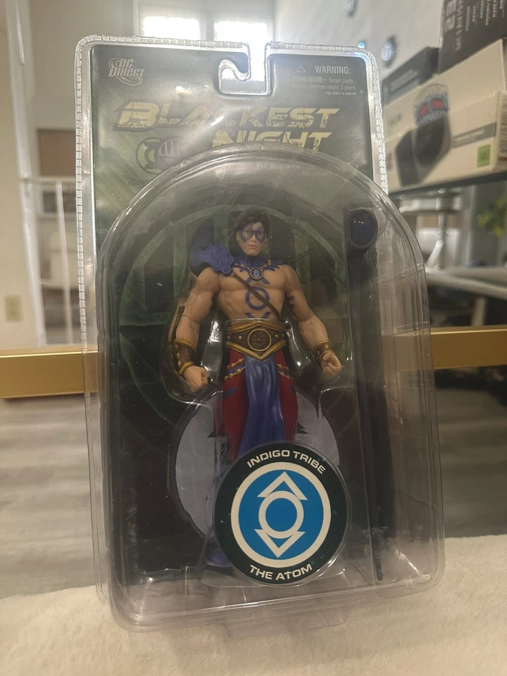 DC Blackest Night INDIGO TRIBE THE ATOM. FIGURA DE ACCIÓN COLECCIONISTA SERIE 8-NUEVA Foto 3 de 4