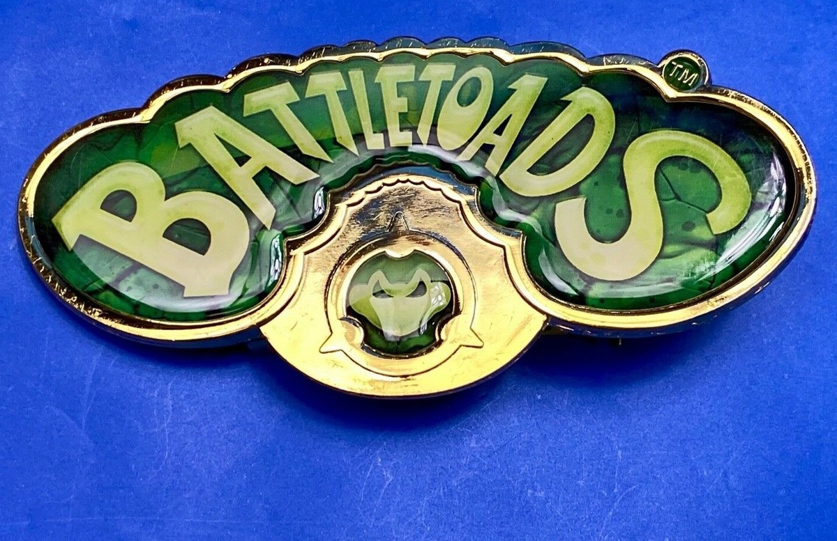 Battletoads Video Game Belt Buckle 2017 NES Nintendo Loot crate