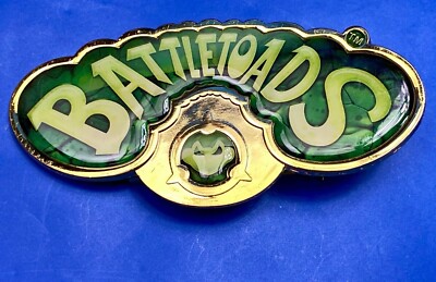 Battletoads Video Game Belt Buckle 2017 NES Nintendo Loot crate Exclusive 