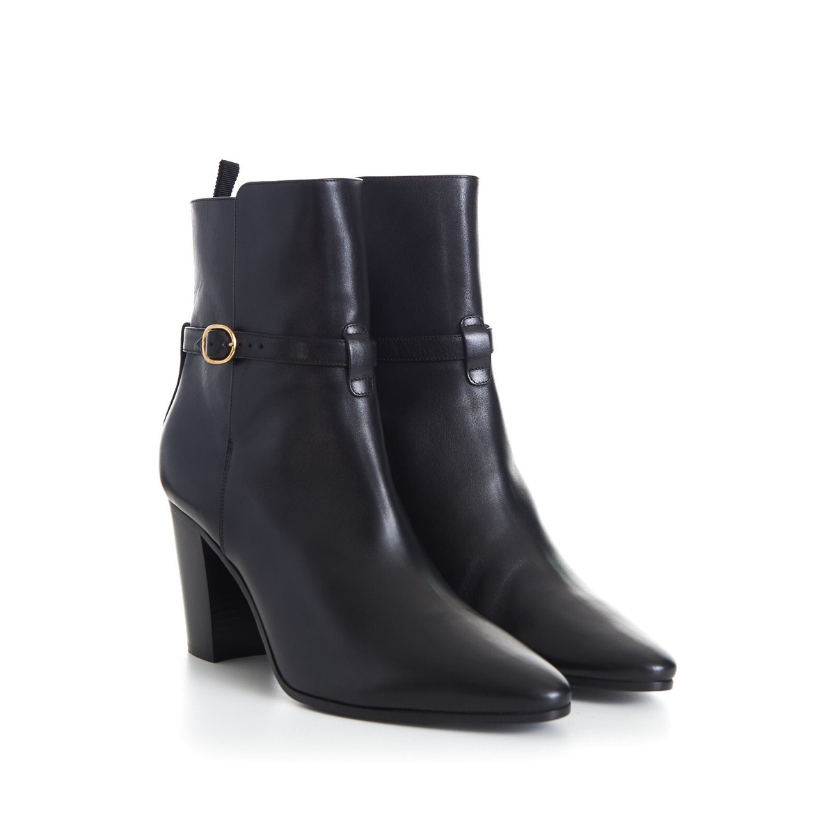 クロスベルトがお洒落な◆CELINE JODHPUR アンクルブーツ BLACK クロスベルトがお洒落な◇CELINE JODHPUR アンクルブーツ BLACK