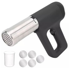 MACCHINA PORTATILE PER PASTA FRESCA ELETTRICA CORDLESS IN ACCIAIO  INOX 5 STAMPI
