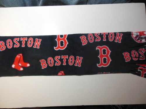 MLB BOSTON RED SOX Fleece Schal oder Stirnband, NEU, Handarbeit - Bild 2 von 7