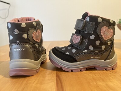 Geox flanfil girl ABX - Winter / Snow boots. Size EUR 21 | Good Condition