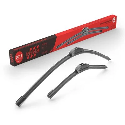 BERG REGEN Premium Wiper Blades 28" 15" for Nissan Sentra 2013-2019 & More Cars