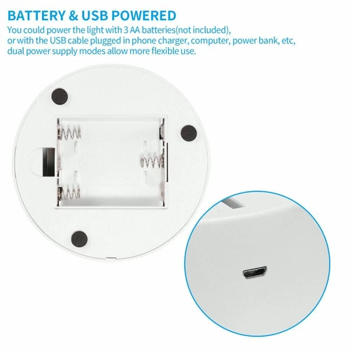 3D Illusion LED Night Light 7 Colours Bedroom Desk Kids Room Besides Decor Lamps - Picture 9 of 26