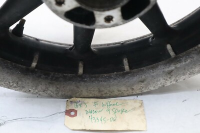 ワン OEM Harley Davidson FRONT 9 Spoke Wagon Wheel 16