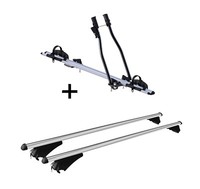 FahrradträGer Sagittar+RelingträGer Tiger XL FüR FüR Volvo V60 Cross Country Ab