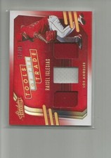 2021 Absolute Tools of the Trade Triple Swatches Spectrum Red #2 Raisel Iglesias