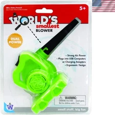 World’s Smallest Leaf Blower - Portable Mini Cleaning Tool for Home & Office