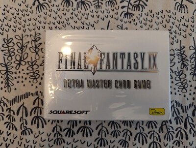Final Fantasy IX 9 Tetra Master Card Game Squaresoft Limited Edition 2000 7 NEU!