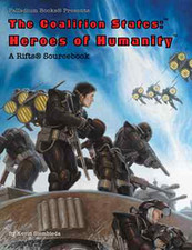 Rifts Sourcebook  The Coalition States: Heroes of Humanity 24.99 Value PLB0889 