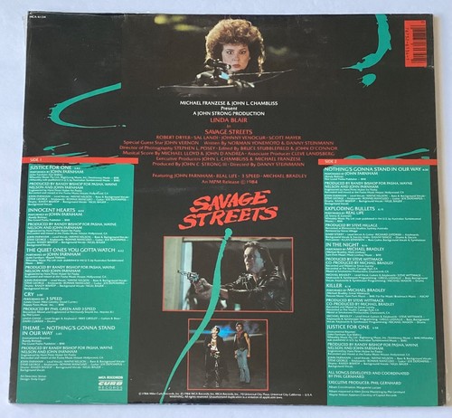 SAVAGE STREETS ~ Linda Blair/John Farnham *SEALED* Orig 1984 RARE Soundtrack LP - Picture 2 of 14