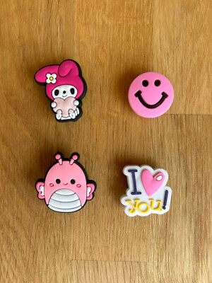 Figur Kroko Schuh Charms Jibbitz - 4er Set Charms