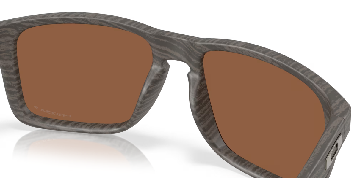NEW Oakley Holbrook XXL Woodgrain w/ PRIZM Tungsten POLARIZED Lens