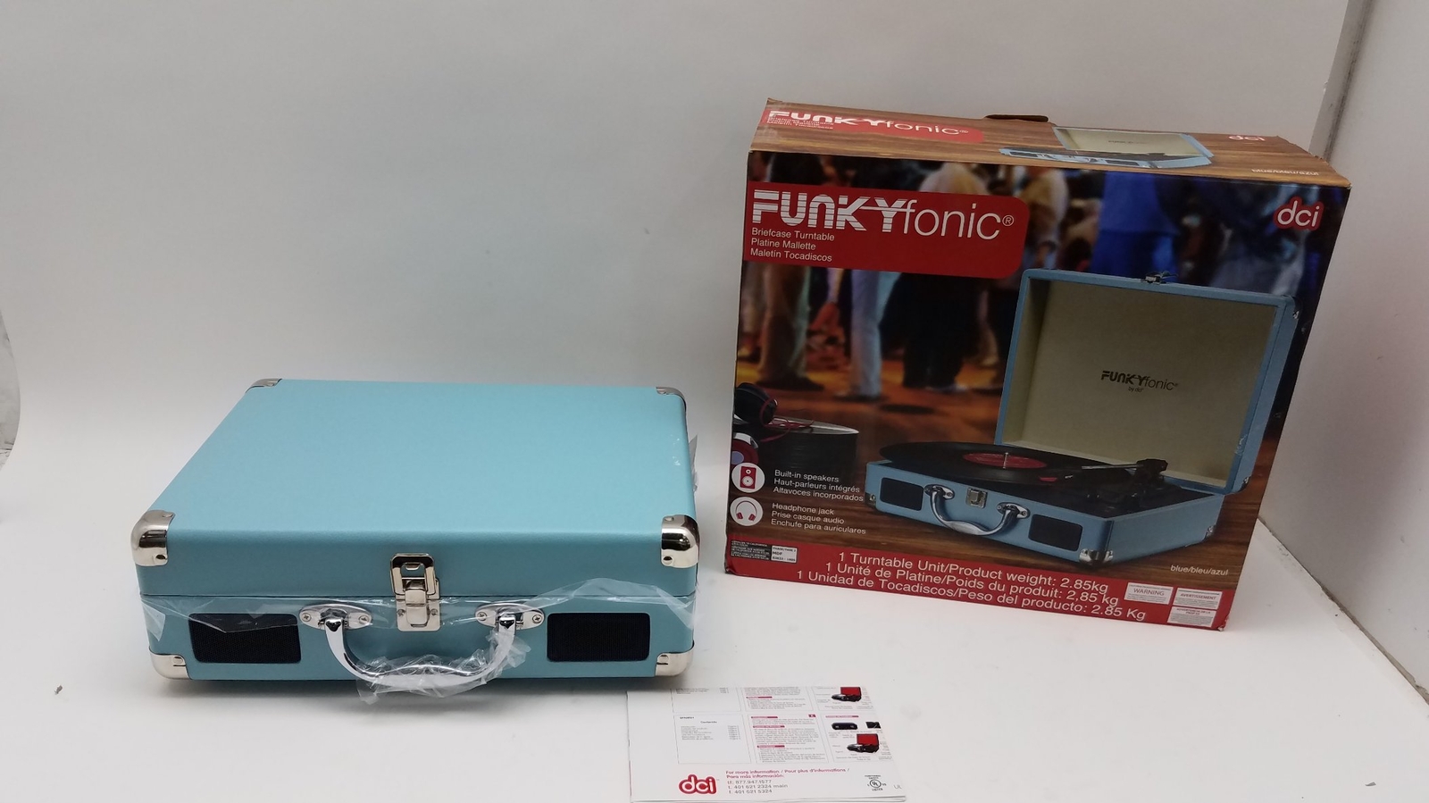 FUNKYfonic Briefcase Turntable eBay