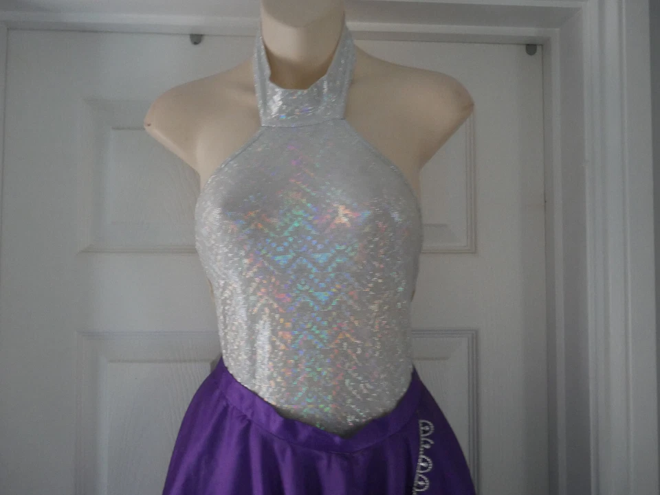 Dance Costume Freed London Size 3 26" Waist Full Skirt Rock N Roll Leotard - Image 2 of 4