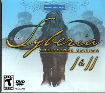 SYBERIA 1 & 2 B Sokal PC Game CD-ROM Adventure NEW