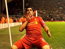 V4338 Luis Suarez Goal Celebration Awesome Football Decor WALL POSTER PRINT