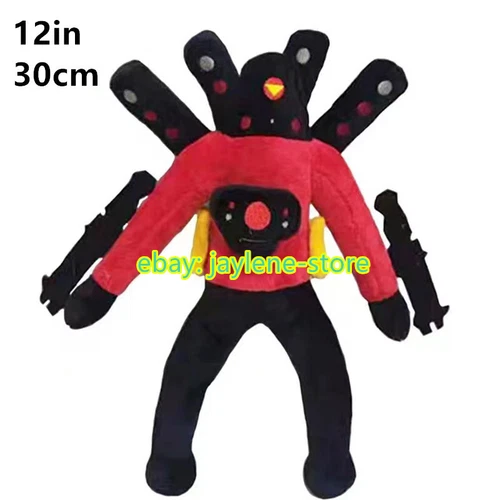 Skibidi 厕所 毛绒填充娃娃 玩具 泰坦 电视 男人 公仔 毛绒 儿童礼物 - Picture 5 of 71